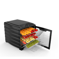 Nieuwe 220V Pcb Touch Home Use Food Dehydrator Voor Fruit Groenten Gedroogd Vlees & Pet Veelzijdige Groente & Fruit Droger Oven