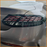 Pour BENZ Classe C W205 C205 Coupé 2015-2021, feux arrière LED style écailles de dragon, ensemble de feux arrière, clignotants séquentiels, lifting