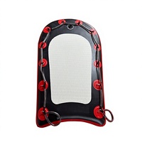 Planche de sauvetage gonflable en PVC orange HOYANG avec pompe et kit de réparation 5'8'' unisexe pour les lacs et les rivières, planche de paddle surf