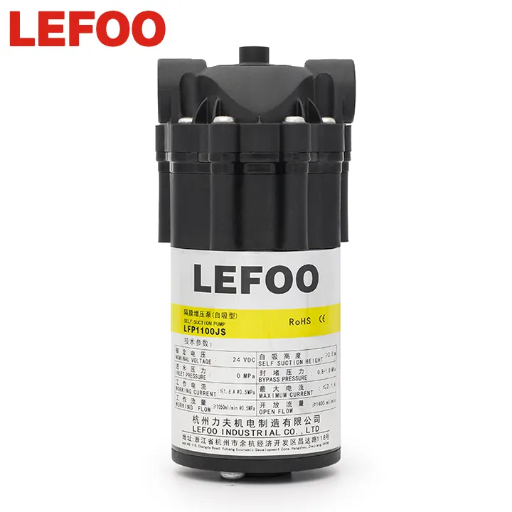 LEFOO ปั้มน้ำ Ro 100 Gpd,ปั๊มน้ำช่วยเพิ่มแรงดันน้ำ Ro