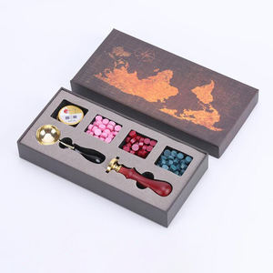 ชุดตราประทับขี้ผึ้งศิลปะคลาสสิกคุณภาพสูงพร้อมโลโก้แบบกำหนดเอง สำหรับตกแต่งหรือเป็นของขวัญ - Product Image 3