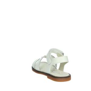 Sandali in Pelle Gull1804 per Ragazze Balducci, Calzature Estive Bianche Piatte - Product Image 2