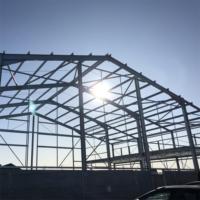 Atelier préfabriqué en structure métallique de grande envergure (2000 m²) à assemblage rapide, bâtiment industriel avec plans d'aménagement professionnels