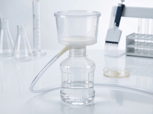 Filter Vakum OEM ODM Buatan Korea PES Filter Tutup Botol 500 mL Leher 45 mm Membran Tunggal dan Ganda - Product Image 3