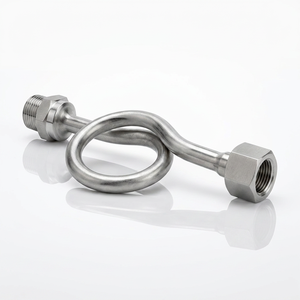 Siphons en acier inoxydable 316 FD-LOK de haute qualité / Type O 6000 PSI, surface lisse forgée, tête hexagonale, classe 3000 ISO/CE/BV - Product Image 1