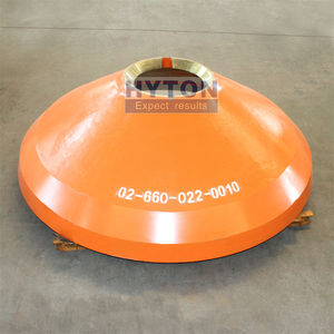 Mangan stahl mantel konkave Schüssel auskleidung 02-540-527-8000 Anzug terex Cedar apids <span class=keywords><strong>Eljay</strong></span> RC54 RC45 RC66 Kegel brecher teile - Product Image 3