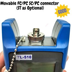 เครื่องวัดพลังงานแสงความแม่นยำสูง TL-510 เครื่องทดสอบไฟเบอร์ออปติก เครื่องทดสอบการสูญเสียแสง พร้อมหัวต่อแบบ FC/SC - Product Image 2