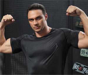 Ropa Deportiva <span class=keywords><strong>Para</strong></span> Hombres de gran tamaño con estampado de poliéster en blanco, Camiseta deportiva <span class=keywords><strong>para</strong></span> gimnasio, camisetas <span class=keywords><strong>para</strong></span> correr, Camiseta deportiva <span class=keywords><strong>para</strong></span> hombre, de talla grande, a la moda - Product Image 4