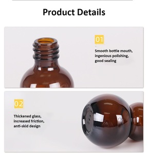 Nouvel arrivage <span class=keywords><strong>2022</strong></span> — bouteille compte-gouttes en verre, bouteilles d'huile essentielle, 5ml 10ml 20ml 30ml 50ml 100ml 120ml, nouvel arrivage - Product Image 3