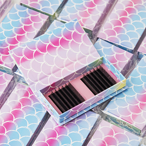 B/C/CC/D/DD/L +/M Curl Cashmere Lash Tray C D Curl Volume Custom Cashmere Mink Matte Dark Black - Product Image 3