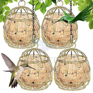 Outdoor Birdcage <strong>Bird</strong> Feeder Hanging <strong>Bird</strong> Feeder Garden Patio Feeder Creative Simulation <strong>Bird</strong> <strong>Nest</strong> - Product Image 6