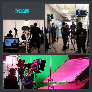 Panel de luz Rgb para juegos, <span class=keywords><strong>auriculares</strong></span> con micrófono, película protectora, kit de 3 vídeos Led Studio, porta paraguas, luz de vídeo - Product Image 5