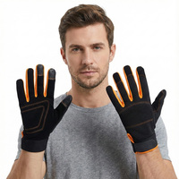 Gants de travail de sécurité multi-usages compatibles avec les écrans tactiles, résistants aux coupures, à doigts entiers, fabriqués en Chine, pour la construction et l'entrepôt