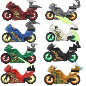 Compatibile con <span class=keywords><strong>Lego</strong></span>, Blocchi da Costruzione Moto Ninja, Mattoncini Educativi per Assemblaggio, Giocattolo per Ragazzi e Bambini dai 14 Anni in Su - Product Image 4