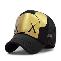 Gorra de Camionero de Cinco Piezas con Logotipo Personalizado OEM ODM Bordado, Gorra de Béisbol de Esponja 100% Algodón Transpirable e Impermeable al por Mayor