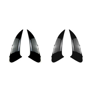 Mercedes-Benz CLA-Class Rear Bumper Canards Carbon Fiber Texture ABS Adhesive <b>Car</b> <b>Decals</b> 2020+ - Product Image 2
