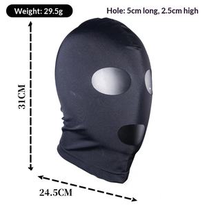 Ensemble de jouets sexuels pour adultes, ensemble de jouets sexuels pour couples, capuche respirante BDSM, parfaite pour les jeux intimes, capuche de privation sensorielle BDSM pour adultes - Product Image 1