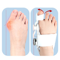 Correcteur d'Oignon pour Femmes et Hommes, Séparateur d'Orteils pour Gros Orteil, Correction Hallux Valgus, Redresseur d'Orteil en Marteau, Soulagement de l'Oignon