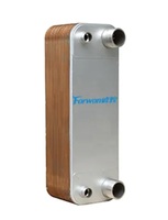 Pompe à chaleur de source d'eau de source d'air de température ultra-basse Échangeur de chaleur de système de réfrigération d'acier inoxydable de rendement élevé 060B