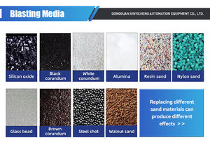 Cabine de sablage humide manuelle professionnelle à billes de verre pour la finition des surfaces métalliques - Product Image 5