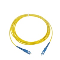 Al aire libre 2,0mm 1 metro SM Simplex 9/125 FTTH Cable óptico Patch Cord LC SC/PC SC/APC Conector SX Cable de conexión de fibra óptica