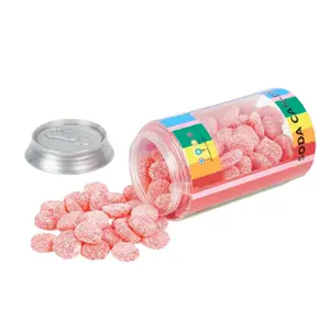 Pet Wide Mouth Lebensmittel lagerung 250ml Leeres Plastik glas Bonbon behälter Gummibärchen Candy Plastik gläser