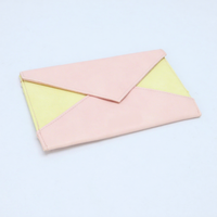 Portefeuille long en PU de style luxueux pour femme, avec bouton en forme de cœur doré et logo