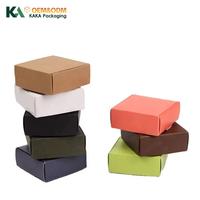 Boîtes cadeaux personnalisées à couvercle rabattable en carton finition mate, emballage coloré pour loisirs créatifs, vente en gros par KAKA