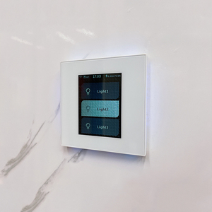 Interruptor Inteligente Wifi Lanbon L8 <span class=keywords><strong>Magic</strong></span> Panel, Interruptor de Luz Wifi de 1/2/3 Botones, Compatible con Alexa, <span class=keywords><strong>Google</strong></span> y Tuya - Product Image 4