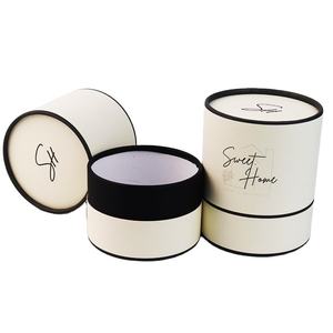 Emballage en tube de carton artisanal de qualité supérieure pour bougies et bocaux en verre, respectant la conception écologique et offrant une finition personnalisée - Product Image 5