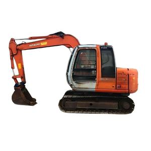 Mini-excavatrice hydraulique sur chenilles HITACHI ZX60-5G d'occasion, moteur Yanmar, boîte de vitesses, moteur et pompe, poids opérationnel de 6 tonnes - Product Image 1