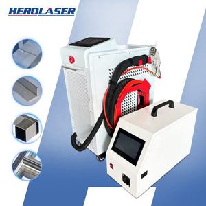Máquina de Soldadura Láser Portátil Herolaser 3 en 1 de 1000w, 1500w, 2000w, Refrigerada por Aire, para Fabricación Industrial de Metales - Product Image 1