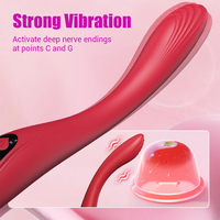 LCD-Display Sexspielzeug Elektrischer Vibrator Stabförmiger Vibrator Nippel-Klitoris-Stimulator G-Punkt-Vibrator Erotikspielzeug für Frauen