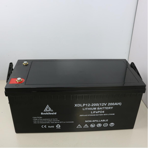 <span class=keywords><strong>Batterie</strong></span> LiFePO4 12V 200AH pour moteur hors-bord électrique, moteur de propulsion, bateau à rames, boîtier ABS avec BMS intelligent - Product Image 4