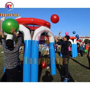 HuaYue Grande Set da Basket Gonfiabile Interattivo con Canestro e Palla Giganti per Sport - Product Image 5