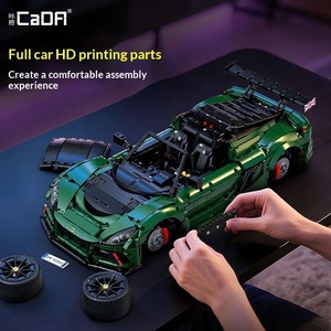 Kada C61511 Lotus Exige Cup 430 Roadster Voiture de sport en blocs de construction ABS, modèle de voiture très complexe à assembler, <span class=keywords><strong>cadeau</strong></span> pour garçons - Product Image 3