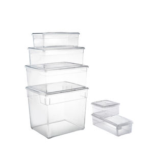 Cajas de tapa a presión apilables transparentes portátiles de 3,6 l a la venta - Product Image 6