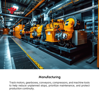 Sensor de Monitoreo de Vibraciones y Temperatura del Motor Lora, Alarma Inalámbrica, Registro de Datos Magnéticos, Acelerómetro Triaxial, Medidor de Vibraciones