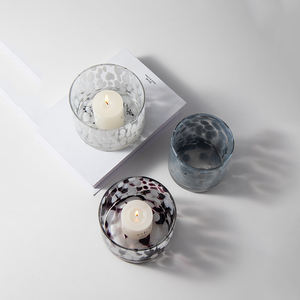 Kualitas Terjamin Teknologi Tiup Kaca Silinder Unik Harga Grosir Tempat Lilin Kaca - Product Image 6