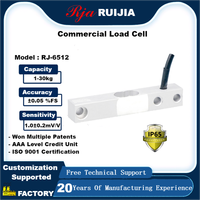 Capteur de force commercial numérique de haute précision personnalisé RJ6512 petite portée 30kg balance électronique capteur de pesage et cellule de charge