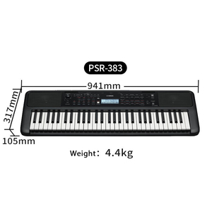Professional Wholesale PSR-E383 Keyboard Instruments -Teaching Mode Electronic Organ - 61 Keys Electronic Keyboard-<strong>Digital</strong> <strong>Piano</strong>