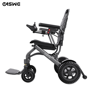 Silla de Ruedas Eléctrica Plegable de Aleación de Aluminio con Motor de 500W y Batería de Gran Capacidad, Productos de Fábrica China - Product Image 1
