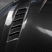 Capot avant ventilé en fibre de carbone style LY pour Audi A3 S3 RS3 8V 2013-2016, remplacement du capot moteur à visser