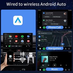 Boîtier Métallique Universel Adaptateur Carplay <span class=keywords><strong>Sans</strong></span> <span class=keywords><strong>Fil</strong></span> Mini Carplay OTA Boîte de Jeu de Voiture Carplay <span class=keywords><strong>Android</strong></span> <span class=keywords><strong>Auto</strong></span> 2 en 1 - Product Image 4