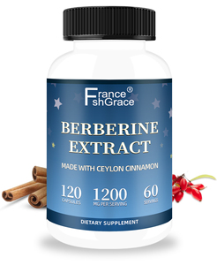 ผู้ผลิตอาหารเสริมสารสกัดเบอร์เบอรีน พร้อมสารสกัดอบเชยซีลอน ช่วยบำรุงสุขภาพหัวใจ แคปซูลสารสกัดเบอร์เบอรีน - Product Image 1