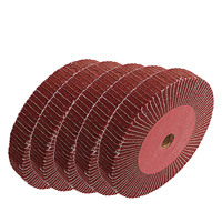 Disque abrasif de 6 pouces pour polissage de bijoux, disque de ponçage et de lustrage pour meuleuse, outils de fabrication de bijoux, disque à lamelles en fibre de nylon épaisse