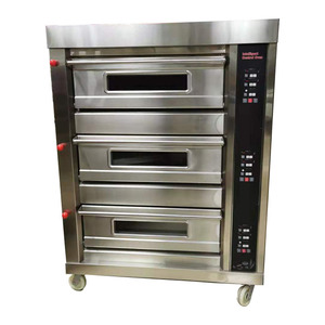 Hornos Industriales Inteligentes Bibo para Hornear Pan y Pasteles, Hornos Comerciales de 3 Niveles y 6 Bandejas para Pizza, para Restaurantes Medianos - Product Image 3