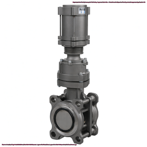 Venta de Liquidación COVNA B2B, Válvula de Cuchilla Industrial de 8 Pulgadas, Opciones de Acero Inoxidable y Hierro Fundido para Servicios de Lodos y Aguas Residuales - Product Image 1