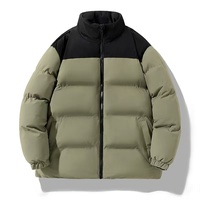 YZ nouvelle veste en coton pour hommes-imperméable coupe-vent isolé au graphène épaissi coupe-vent col montant manteau d'hiver en duvet pour hommes