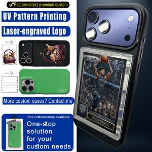 Funda Magnética Minimalista para <span class=keywords><strong>iPhone</strong></span> 17 16 15 Pro Max, para Tarjetas Pokémon - Product Image 1